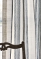 Preview: Colefax and Fowler Tansy Stripe Leinen in old blue